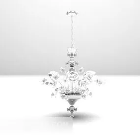 Diamonds Chandelier 3d model