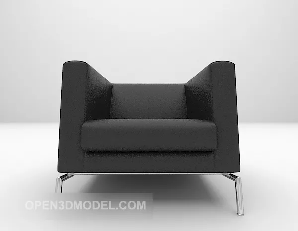 Leather Sofa Furniture Set 3d model Leather Sofa Furniture Set 3d model