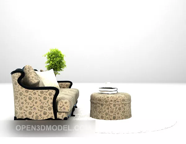 Fantasy Pattern Decoration 3d model