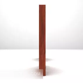 Screen Wooden Material 3d model