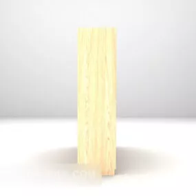 Wood Showcase Furniture 3d model