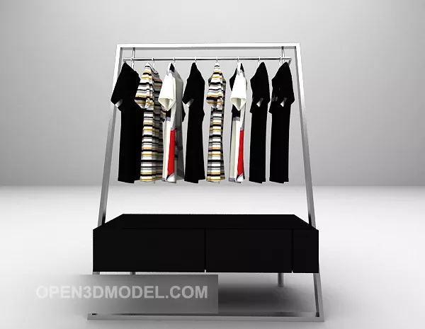 Hanger Clothes 3d model Hanger Clothes 3d model