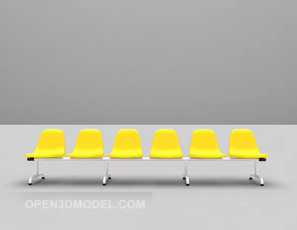 Lounge Chair Decorative 3d model