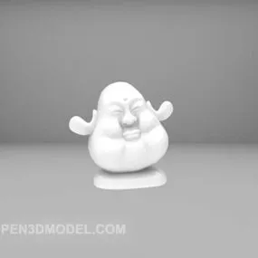 Furniture Of Stone Sculpture 3d model