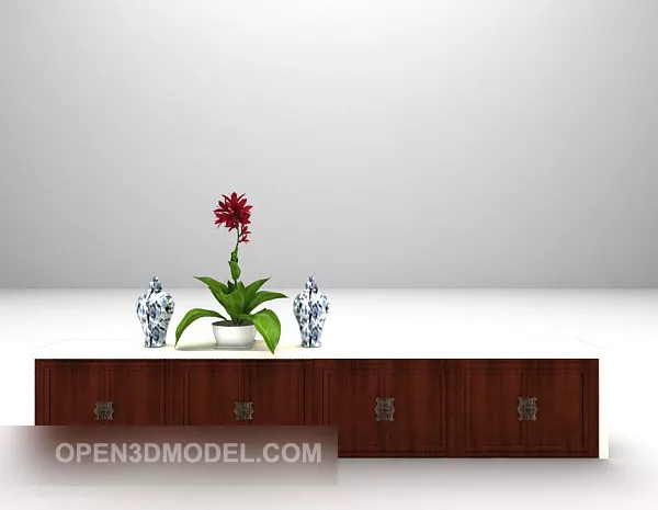 Entrance Furniture Cabinet 3d model Entrance Furniture Cabinet 3d model