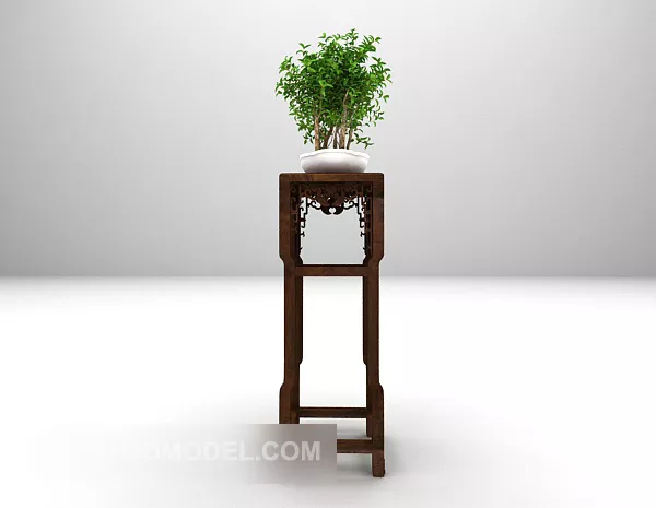 Data Rack Steel Material 3d model