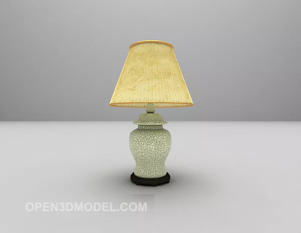 Dark Terracotta Decor Vase 3d model