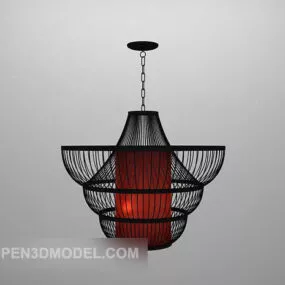 Vintage Chandelier Lighting 3d model