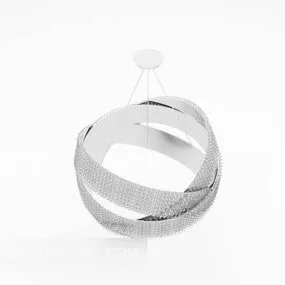Circle Chandelier Modern Lighting 3d model