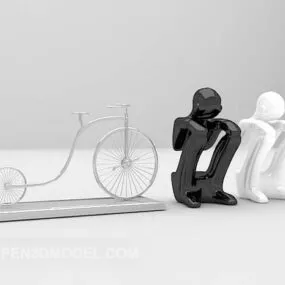 Decoration Small Sculpture 3d model