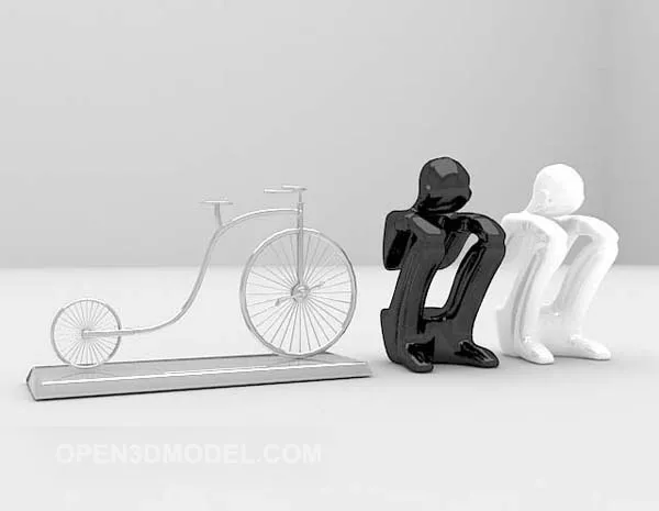 Decoration Small Sculpture 3d model Decoration Small Sculpture 3d model