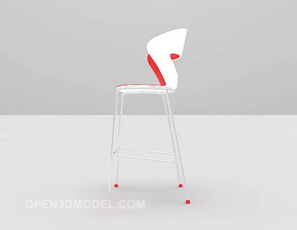Interior Bar With Furniture 3d model