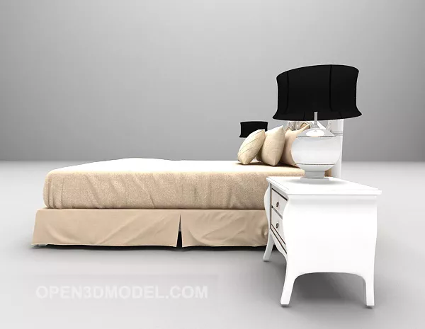 Stylist Nightstand Diy Style 3d model