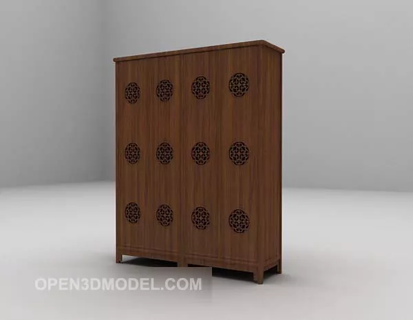 Wardrobe Ambianta With Mirror 3d model