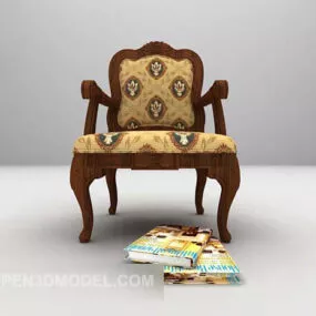 Antique Home Chair 3d model