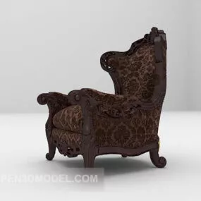 Classic Home Chair Furniture 3d model