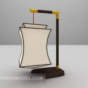 Chinese Style Hanging Table Lamp 3d model