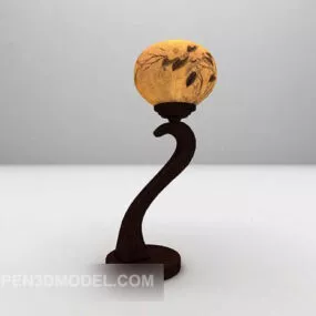 Chinese Retro Style Table Lamp V1 3d model