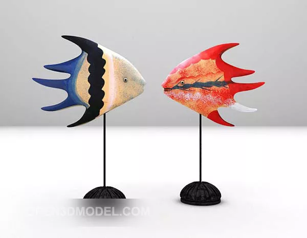 Alien Sculpture Abstract Shape 3d model