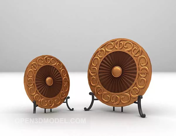 Couple Ring With Diamond 3d model