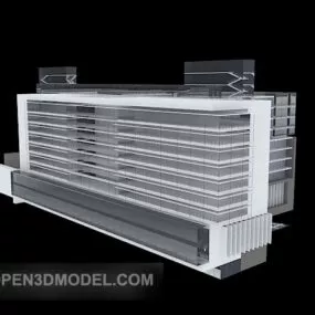 Commercial High-rise Building 3d model