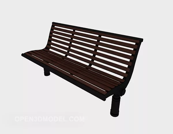 For Leisure Benches In Public Places 3d model For Leisure Benches In Public Places 3d model