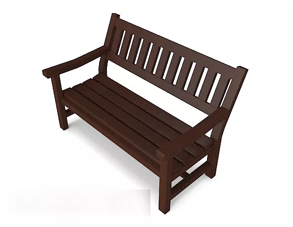 For Leisure Benches In The Park 3d model For Leisure Benches In The Park 3d model