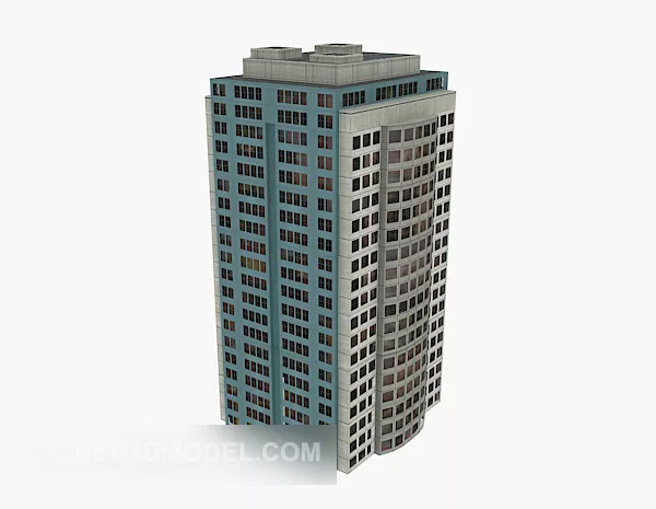 Tall Building City 3d model Tall Building City 3d model