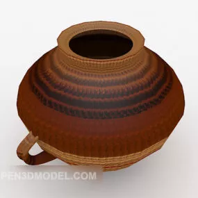 Ancient Porcelain Vase 3d model