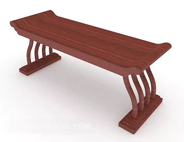 Ancient Private Desk Wooden 3d model Ancient Private Desk Wooden 3d model