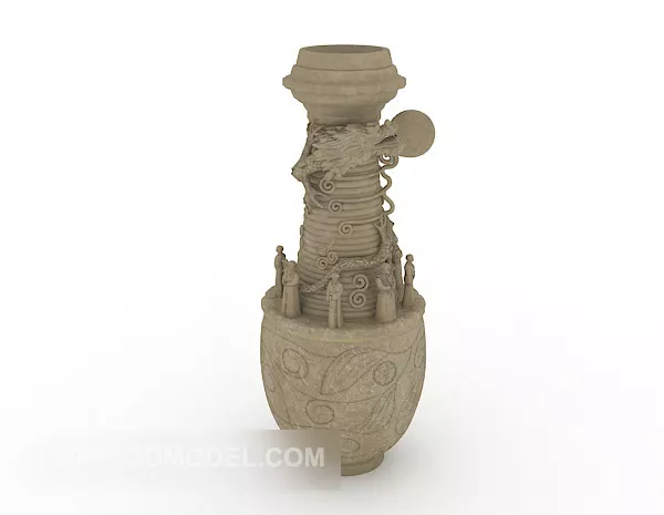 Ancient Stone Sculptures 3d model Ancient Stone Sculptures 3d model