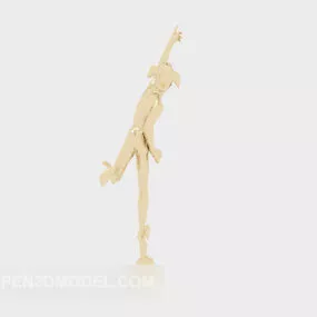 Character Figurine Craft Decoration 3d model