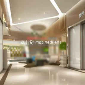Commercial Showroom Interior 3d model