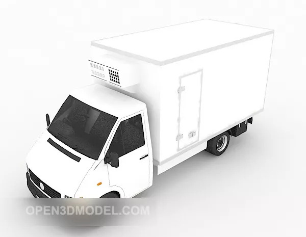 Space Cargo Box 3d model
