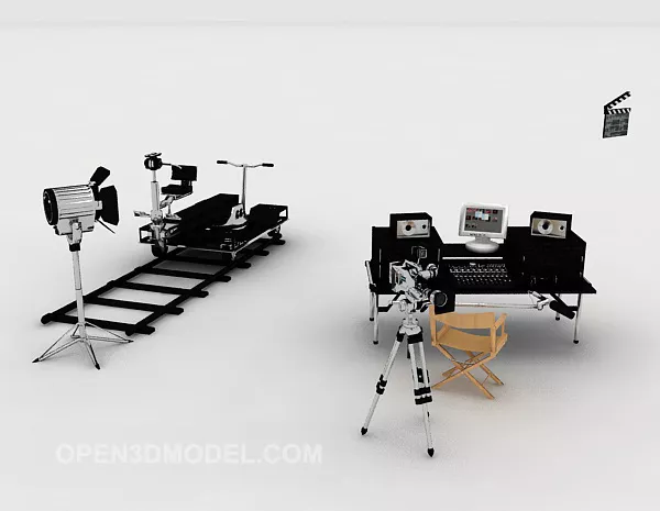 Movie Reel 3d model