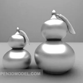 Wine Gourd Decoration 3d model