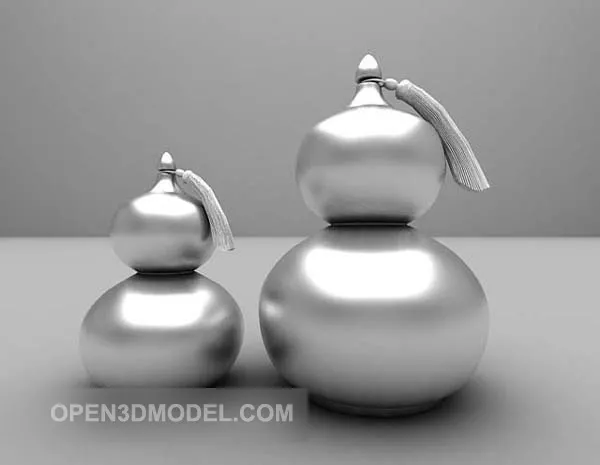 Wine Gourd Decoration 3d model Wine Gourd Decoration 3d model