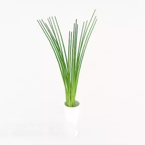 Green Plant Decoration 3d model