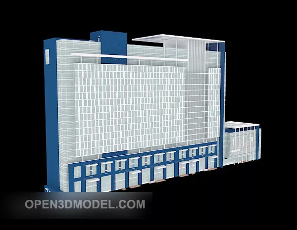 Architecture High-rise Building 3d model Architecture High-rise Building 3d model