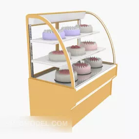 Merchandise Display Cabinet 3d model