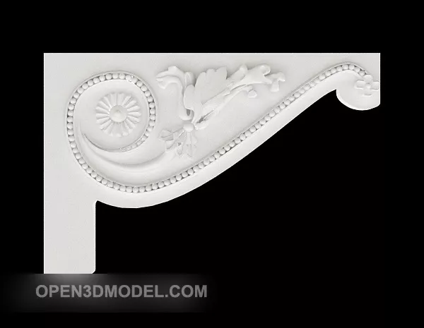 Of Stone European Style Components 3d model Of Stone European Style Components 3d model