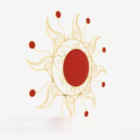 Mirror Sun Styling 3d model