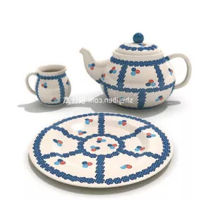 Tea Sets 3d model