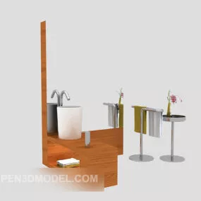 Dressing Room Furniture Collection 3d model