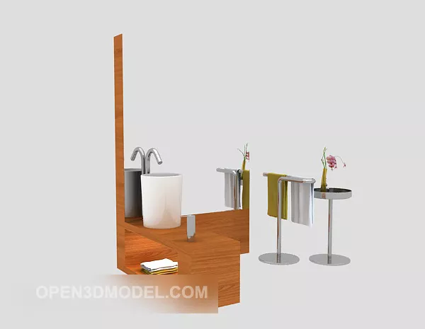 Dressing Room Furniture Collection 3d model Dressing Room Furniture Collection 3d model