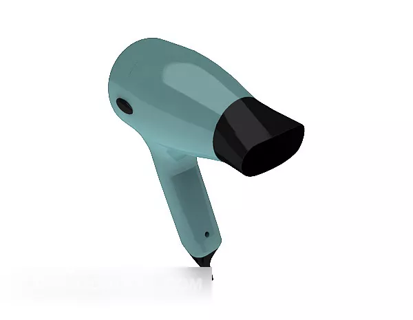 The Hair Dryer 3d model The Hair Dryer 3d model