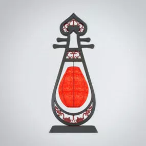 Decorative Lamp Instrument Shaped 3d model