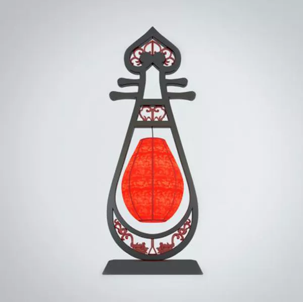 Decorative Lamp Instrument Shaped 3d model Decorative Lamp Instrument Shaped 3d model