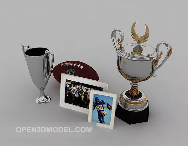 Champion Trophy 3d model