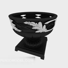 Black Utensils 3d model